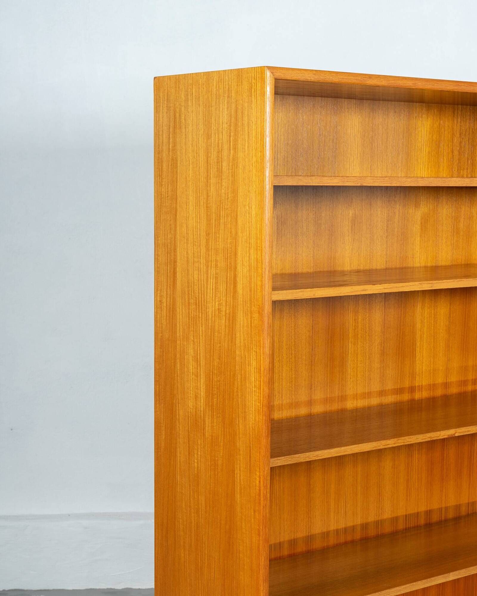 Mid Century Teak Bookcase or Library from Germany, circa 1950