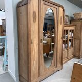 Art Deco oak wardrobe (renovated)