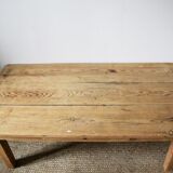 Table basse de ferme en bois