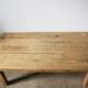 Table basse de ferme en bois