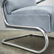 1930s Bauhaus Cantilever Armchair in Thonet S 411 Style, Attributed to Kovo