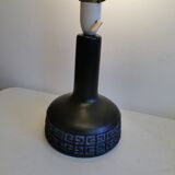 Ceramic table lamp, made by Franck Keramik Danmark.