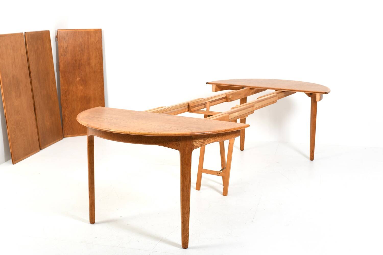 Large Henning Kjaernulf Dining Table 1958. Early Production.