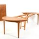 Large Henning Kjaernulf Dining Table 1958. Early Production.
