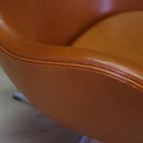 Egg Chair, design danois, années 1960, designer : Arne Jacobsen, fabricant : Fritz Hansen