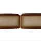 Vintage rattan canning headboard