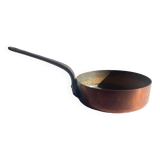 Copper sauté pan signed Émile Duval