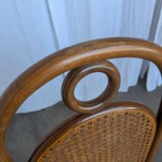 Set of 4 Mid-century Bentwood Cane Dining Chair, Thonet Style, 1970s Yugosl