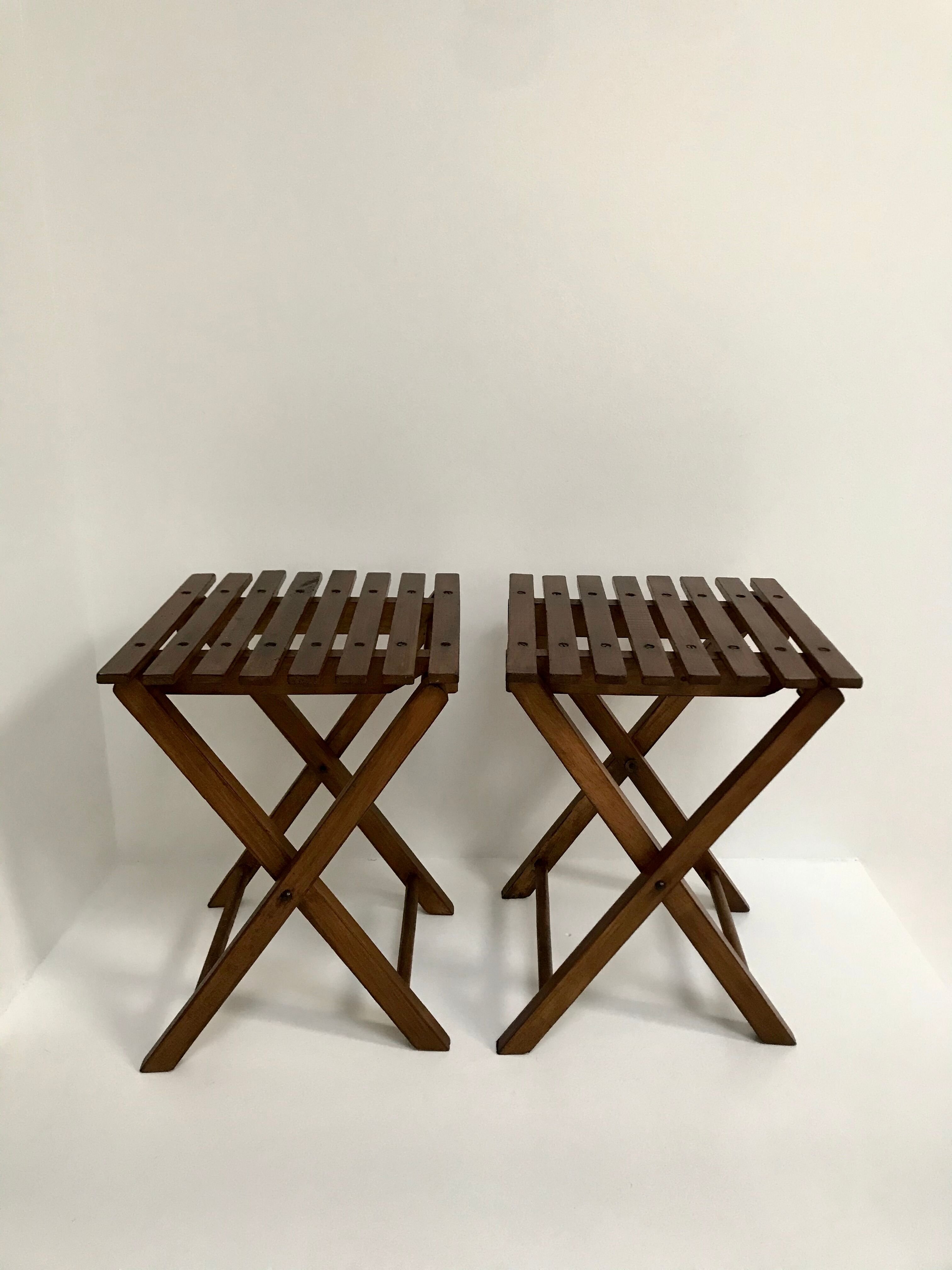 Lot of two side tables
