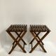 Lot de deux tables d'appoint