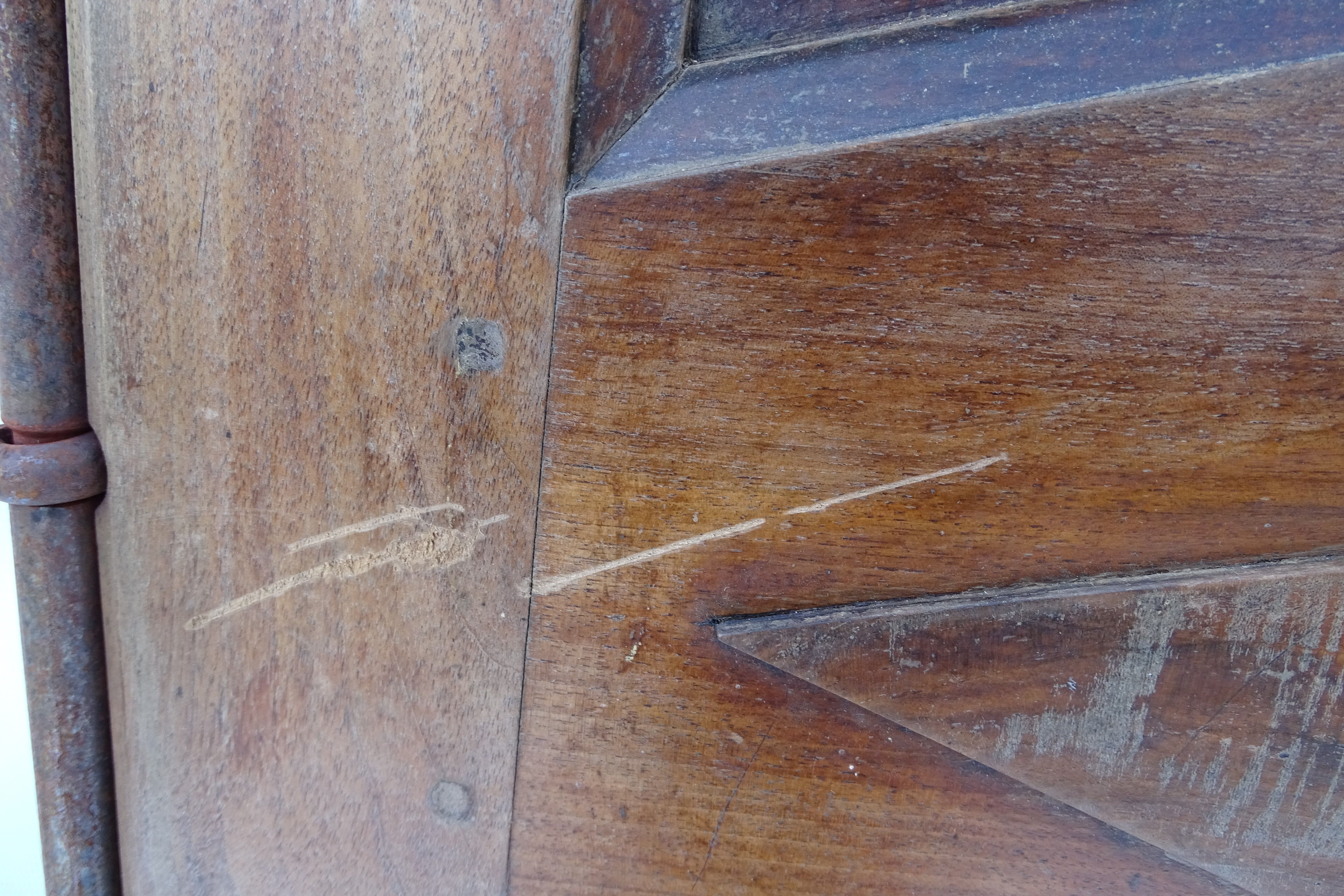 Antique wardrobe doors