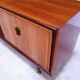 Large Italian Mid-Century Sideboard with Brass Details, 1950s