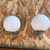 Vintage Delmas wall lights from the 70s
