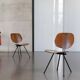 PAIR FOLDING-CHAIRS S88 BY OSVALDO BORSANI FOR TECNO