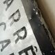 Vintage painted sheet metal plate 1975