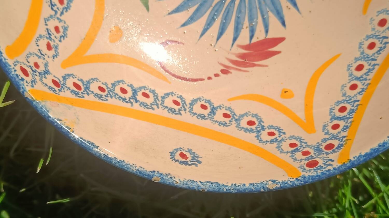 Small antique bowl Henriot Quimper