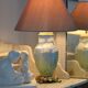 Ceramic table lamp from Lunéville