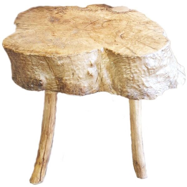 Billot/table brutaliste/primitif