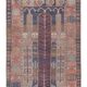 Vintage handmade Turkish rug 125x198 cm