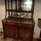 Buffet display cabinet in Louis XVI style from the 1920s.