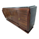 Enfilade art deco ebony of Macassar