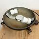 Black Industrial Cast Iron Wall or Ceiling Light from Elektrosvit, 1960s
