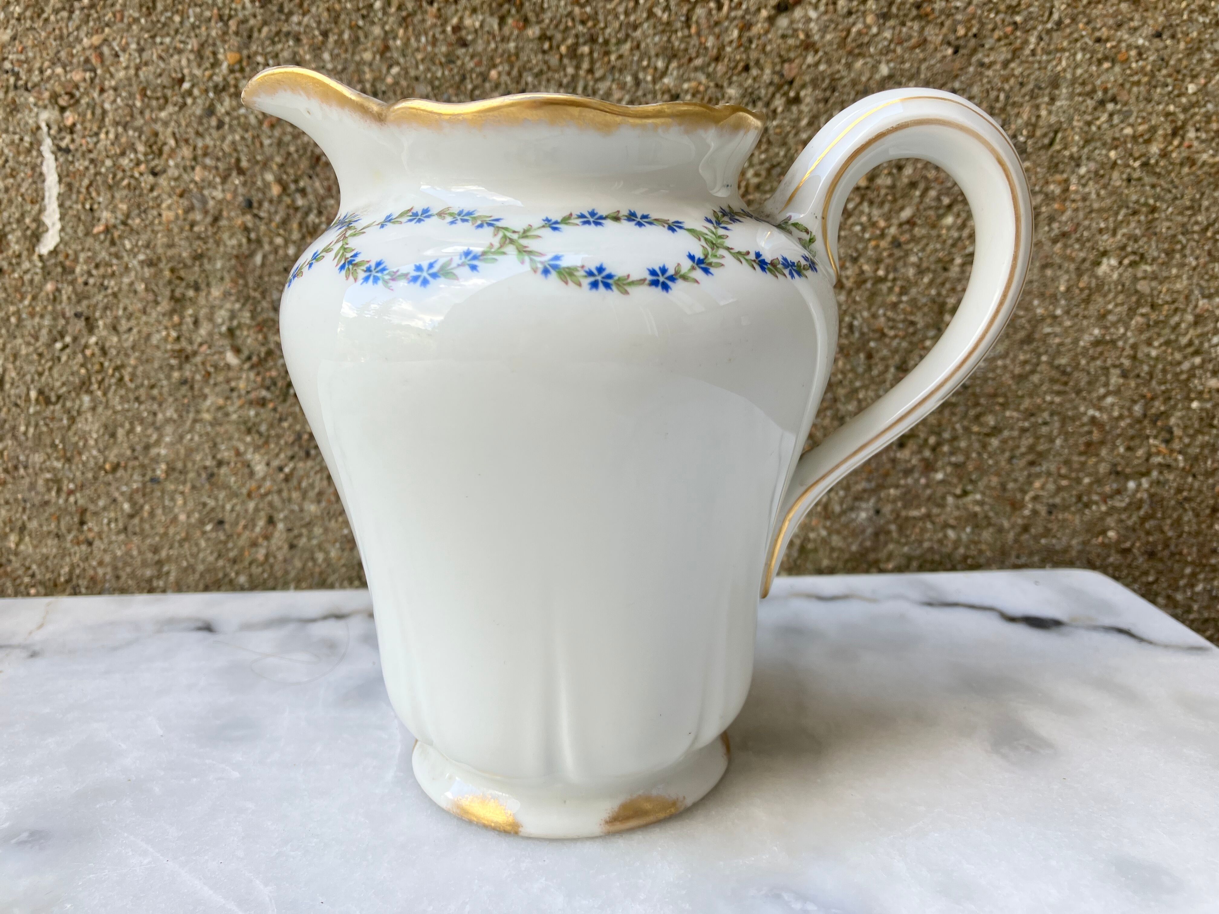 Limoges porcelain milk pot for E.Bourgeois Paris