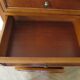 Rare Louis Philippe chest of drawers with 7 drawers from the 80s in cherry wood