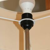 Scandinavian metal wood floor lamp