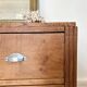 Art Deco chest of drawers in solid oak