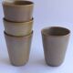 4 tasses à café Digoin en grès