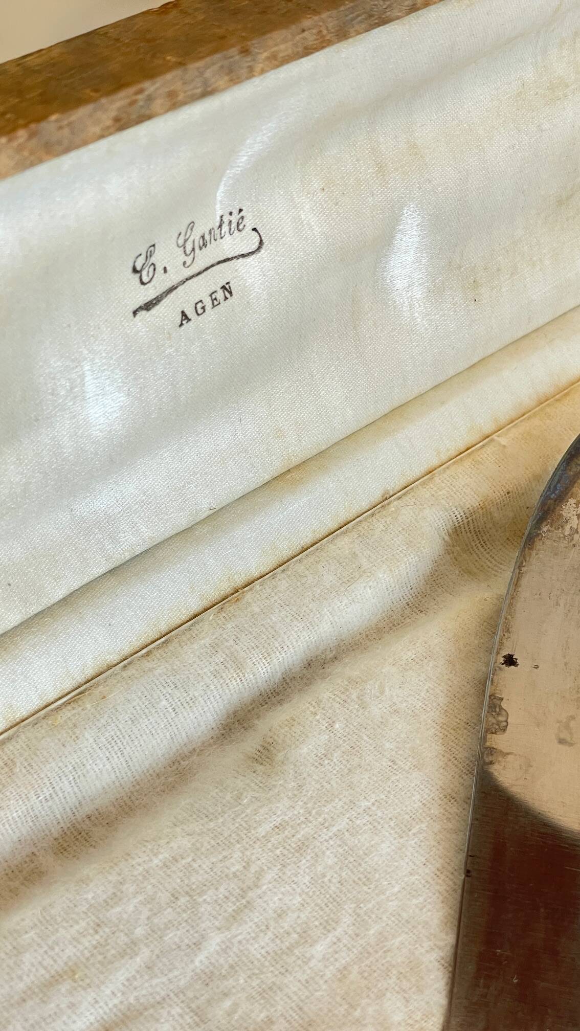 Silver-plated cutlery set with Minerva helmet, Paris