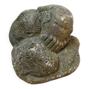 Sculpture en pierre figurant