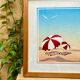 Duo de tableaux vintage 90s