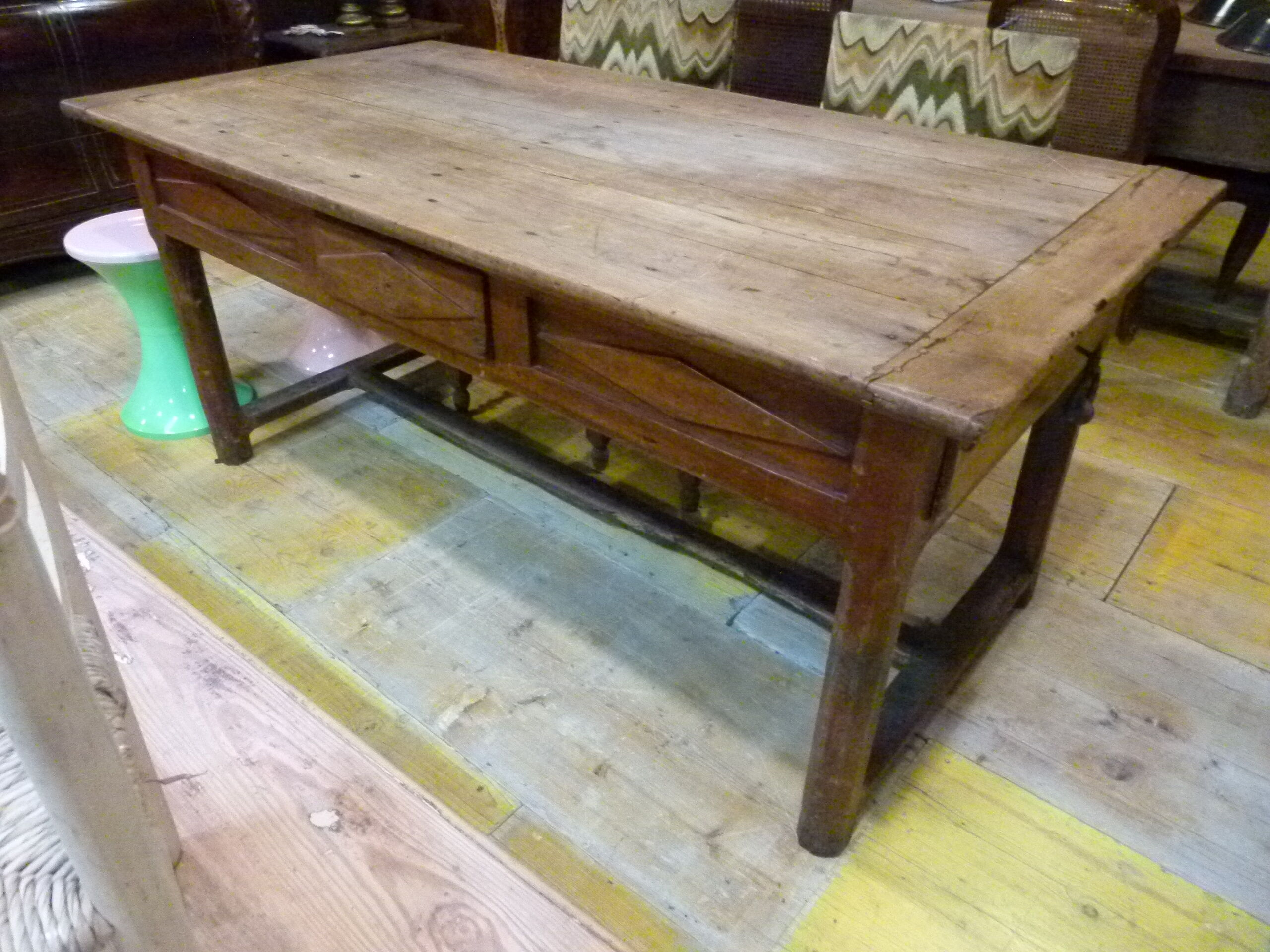 19th century farmhouse table