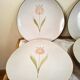 Niderviller Tulip stoneware plates and bowls