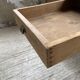 1950s oak butcher's farm table