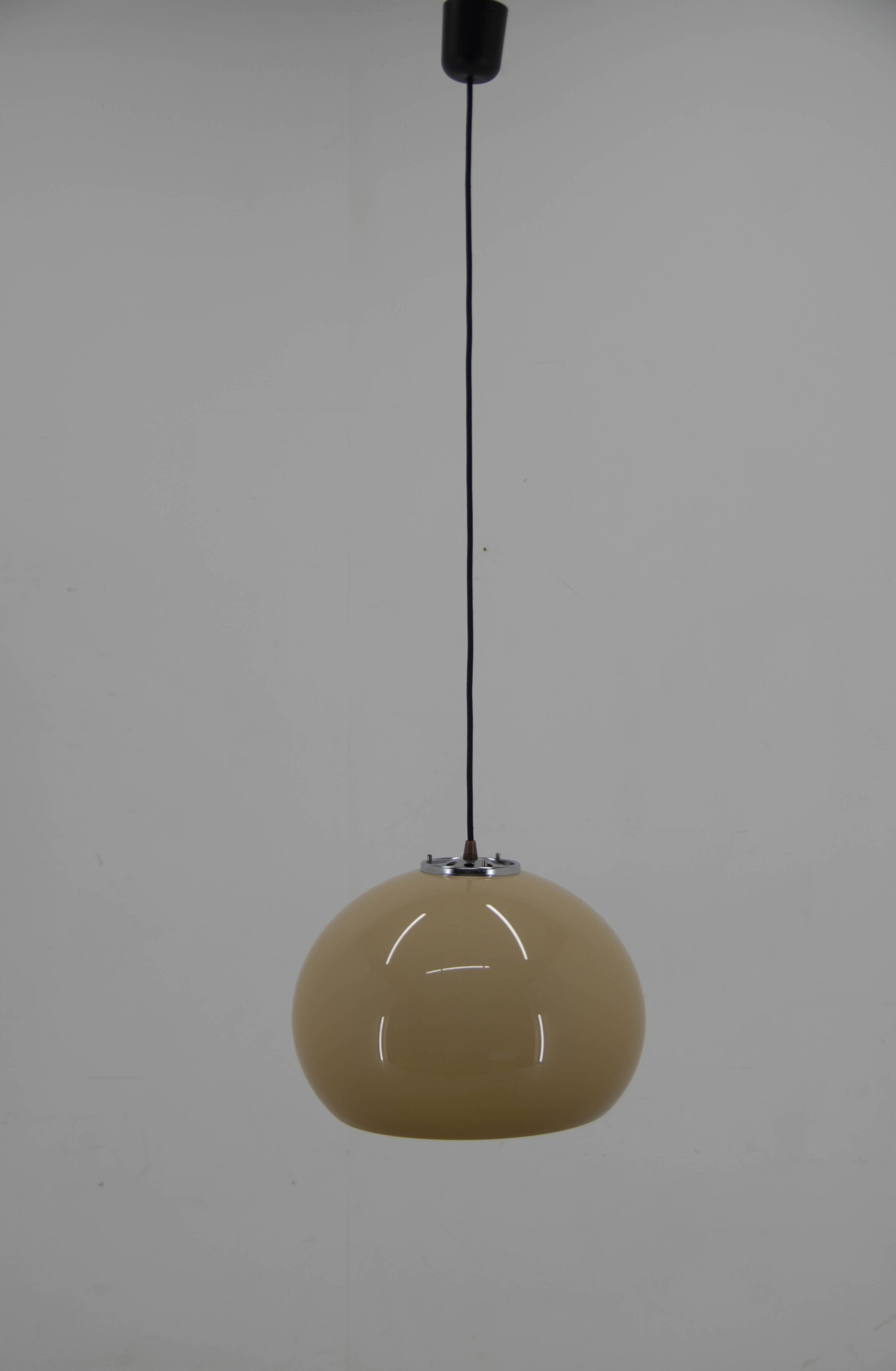 Midcentury Pendant Designed by Harvey Guzzini for Meblo, Italy, 1970s