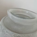 Vase Scavo, Murano, blanc, circa 1980