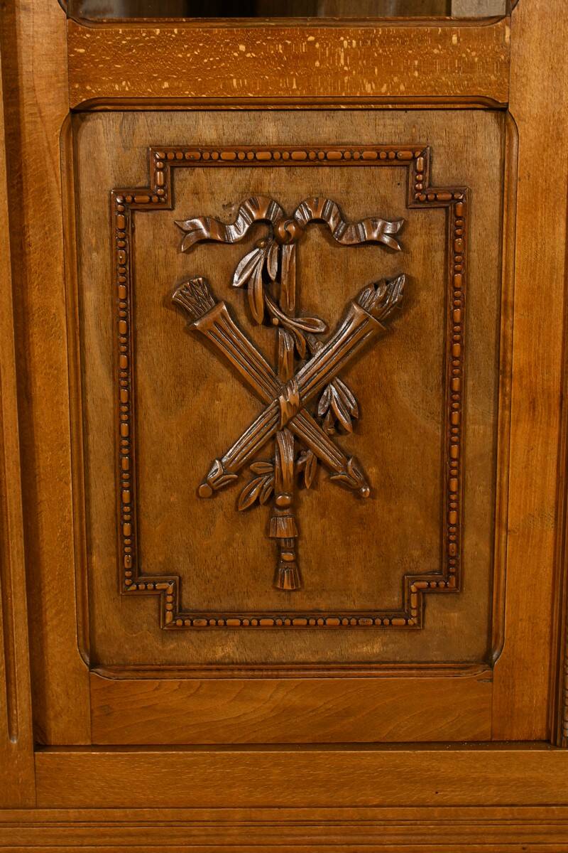 Stained beech bookcase – 1920