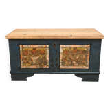 Painted Pine Chest, Eastern Europe – Late 19th Century
