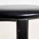 Ensemble de 6 MK9170 CHAISE À CADRE MÉTALLIQUE DE STYLE POSTMODERNE