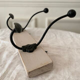 Hook 2 branches wood and metal