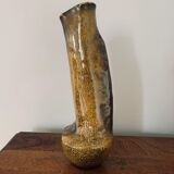 Free-form ceramic vase