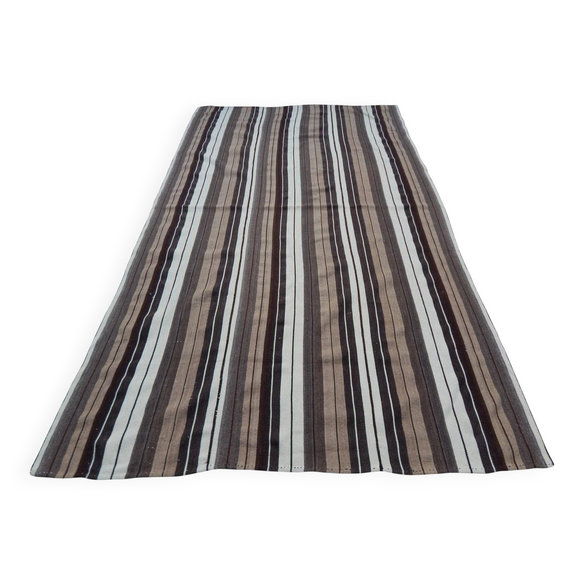 Vintage Turkish kilim, handwoven, 153x257 cm.