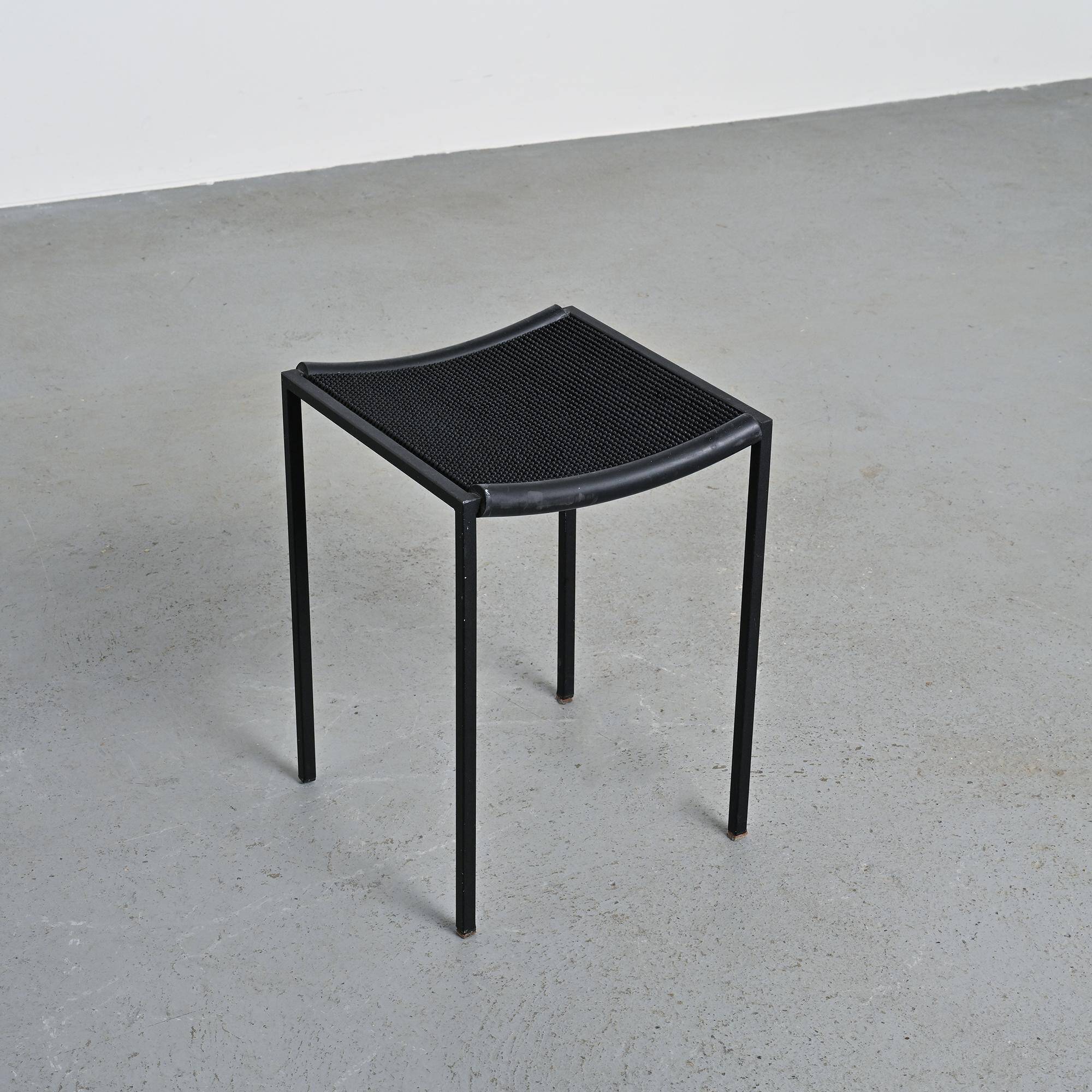 Set of three Millepunte stools by M. Peregalli and S. Calatroni, Italy.