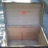 Old travel trunk