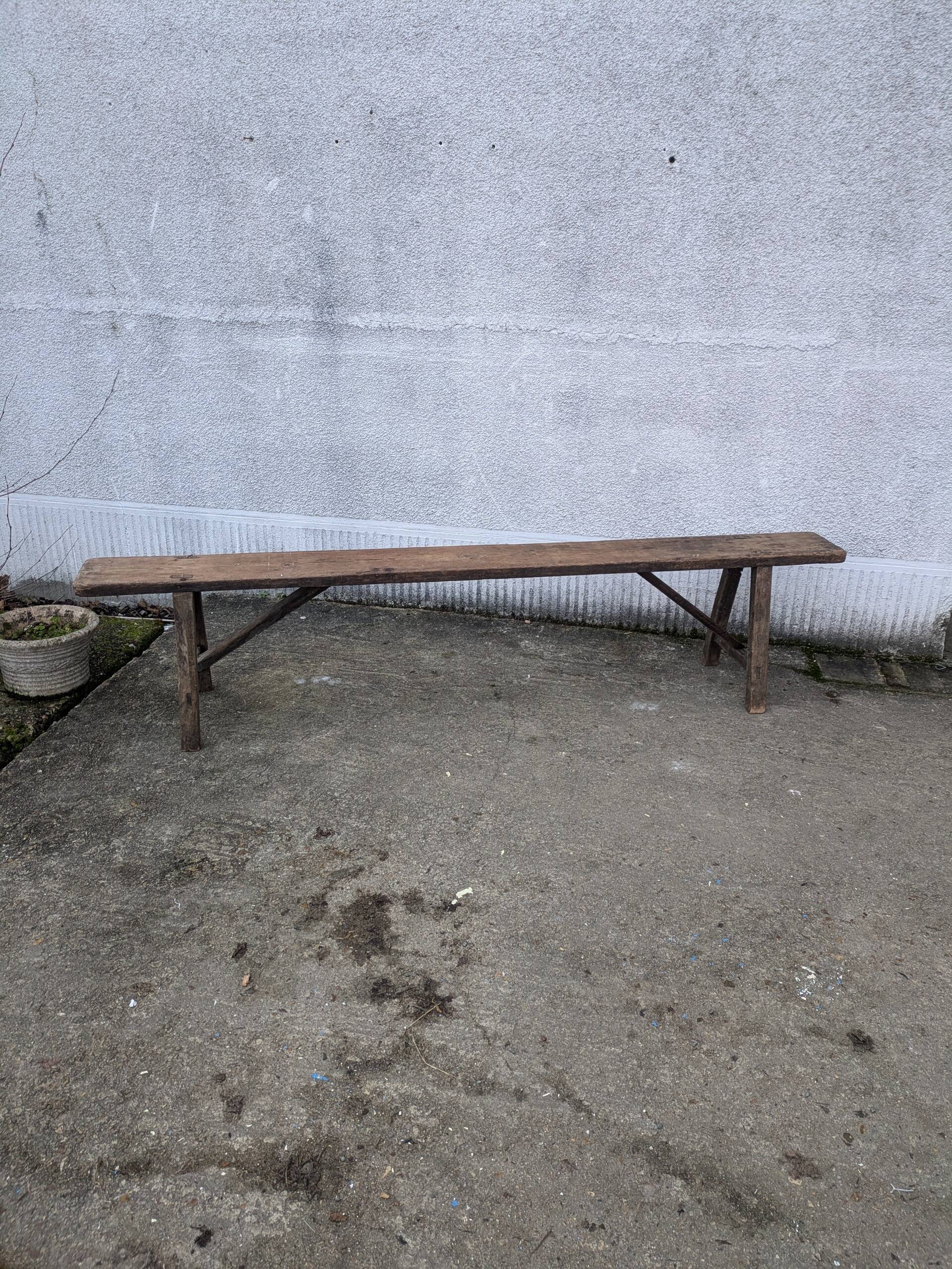 Banc de ferme