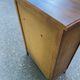 Vintage wooden shoe cabinet in Louis XV bibus style 1950.