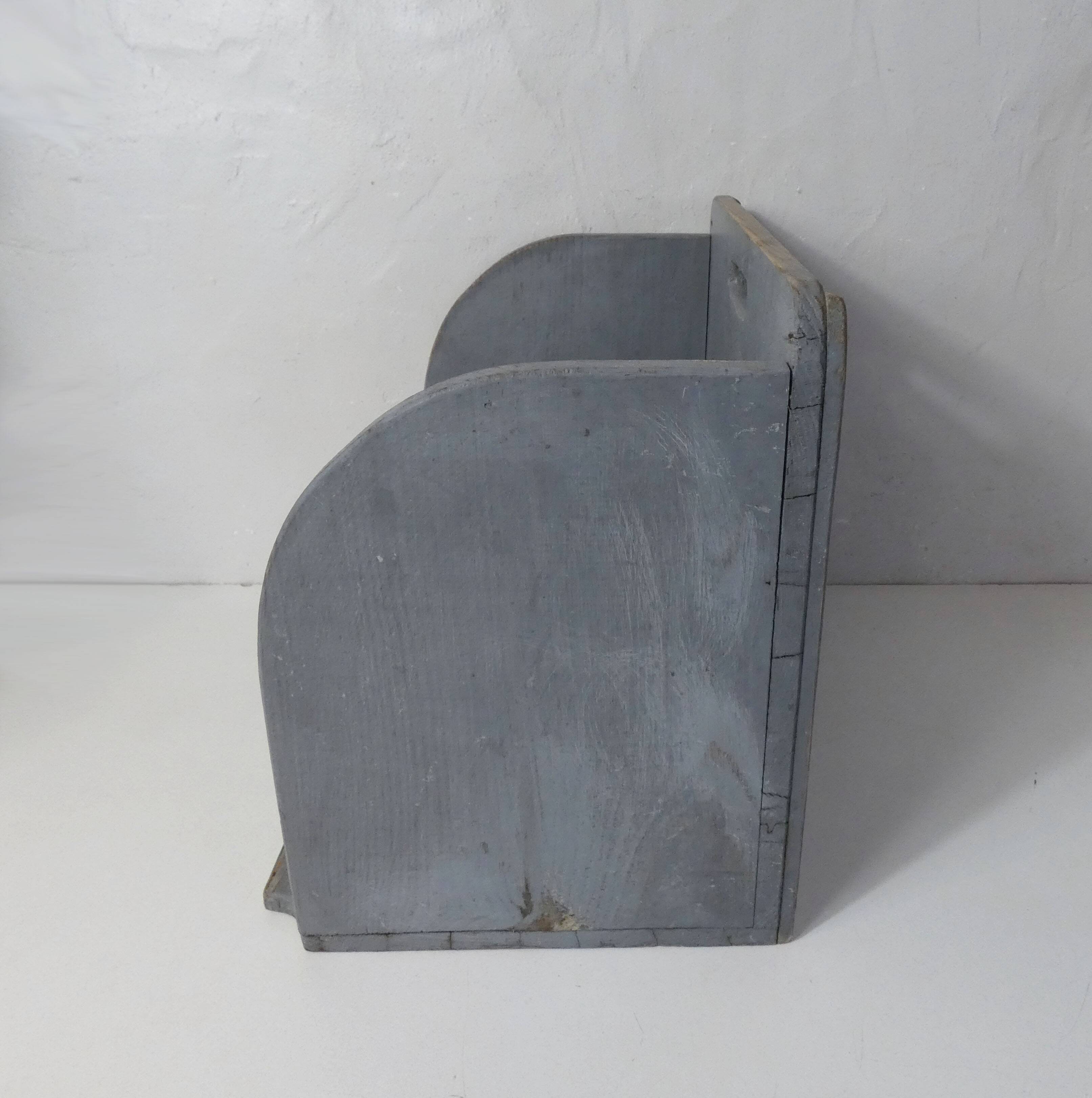Ancien carrosse de lavandière étagère en bois